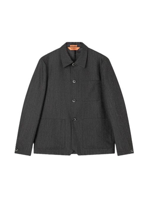 overshirt visal antracite Barena | OSU53000534560 ANTRACITE